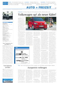 Volkswagen up als neuer Kfer